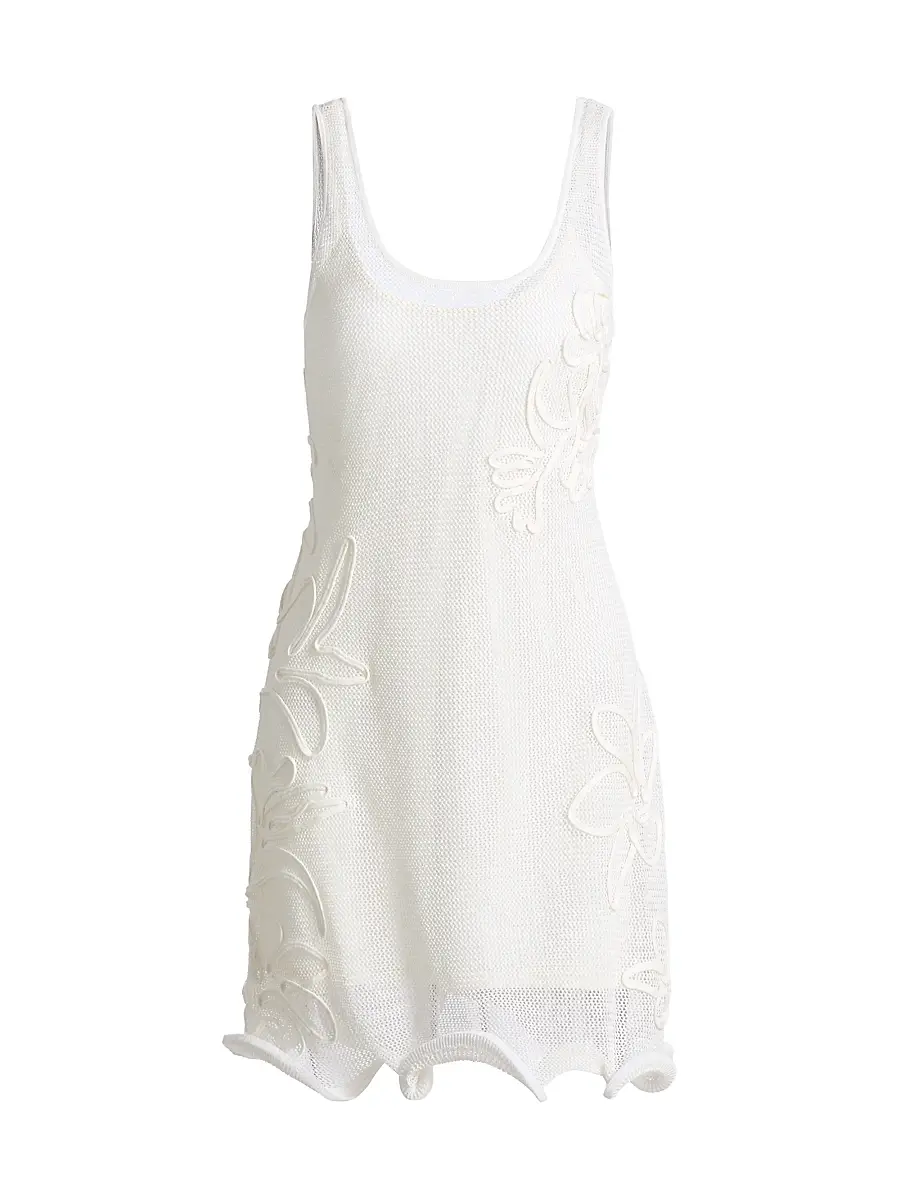 Amur Women's Alemeda Floral-Embroidered Minidress