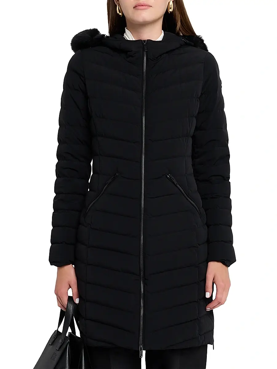 Moose Knuckles Women's Andesite Shearling & Down Parka | Thumbnail 3