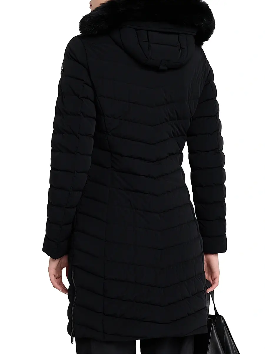 Moose Knuckles Women's Andesite Shearling & Down Parka | Thumbnail 4
