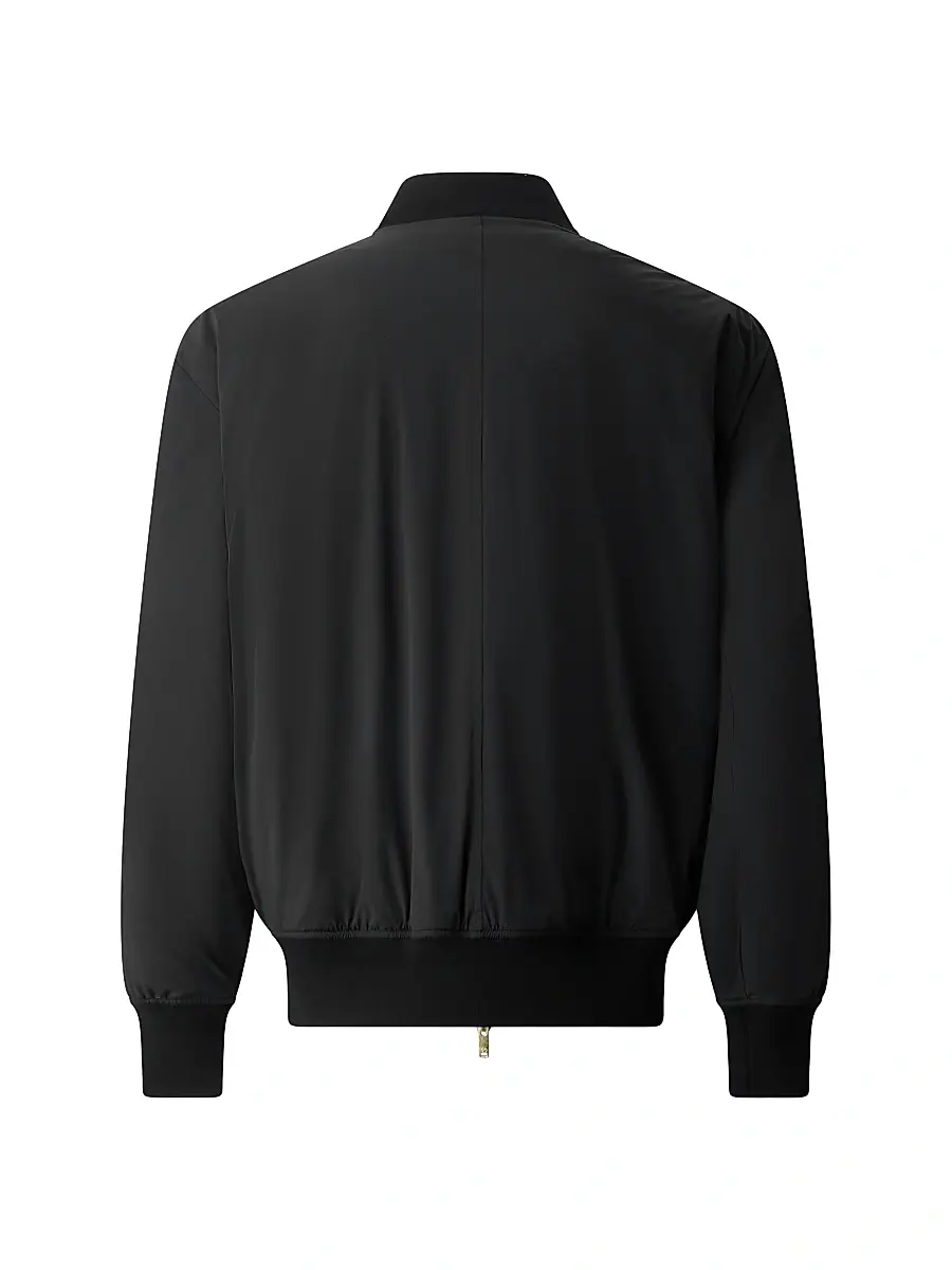 Moose Knuckles Men's Freehang Brixton Down Bomber Jacket | Thumbnail 3 Moose Knuckles Men's Freehang Brixton Down Bomber Jacket | Thumbnail 3