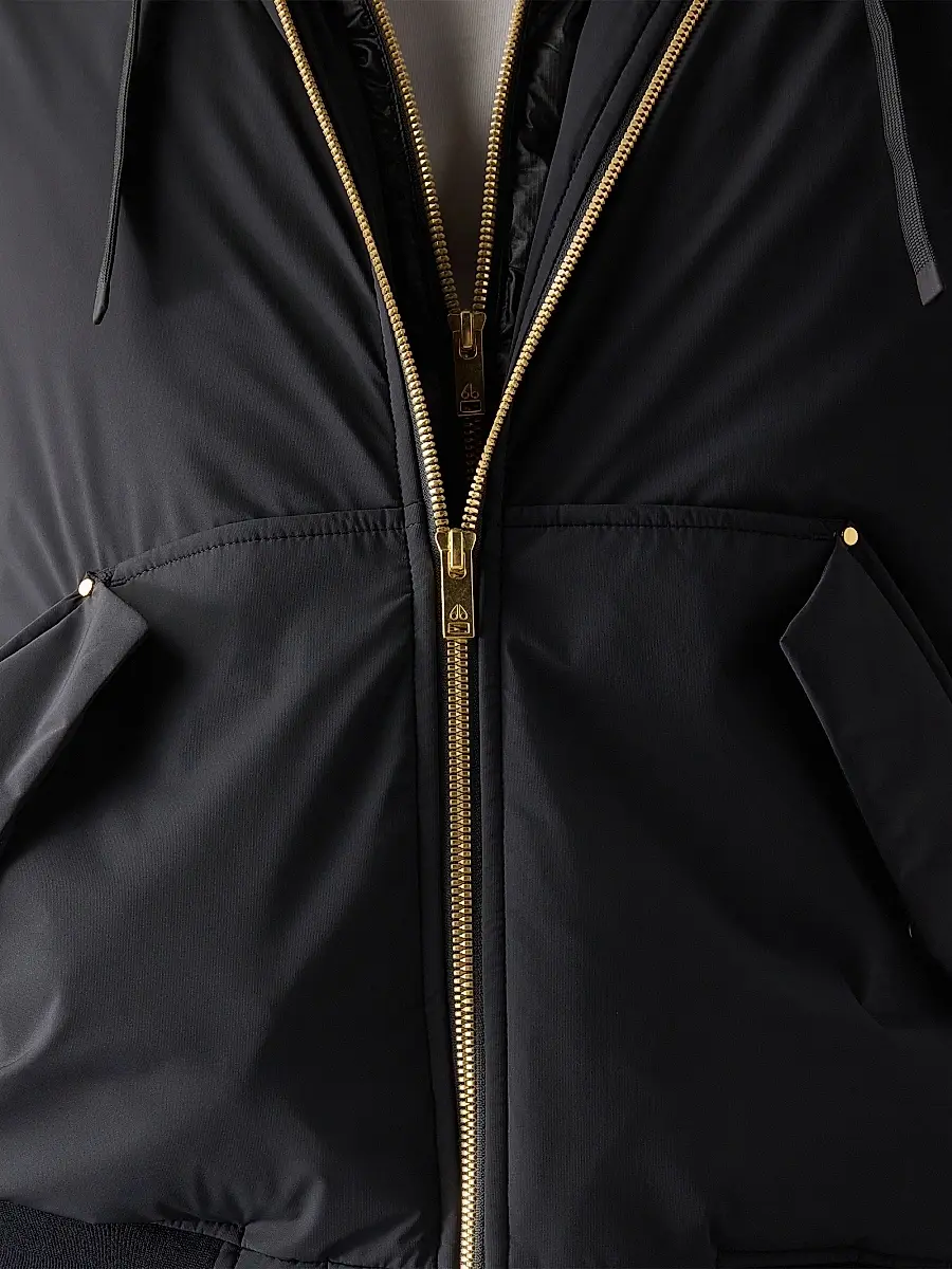 Moose Knuckles Men's Freehang Brixton Down Bomber Jacket | Thumbnail 8 Moose Knuckles Men's Freehang Brixton Down Bomber Jacket | Thumbnail 8