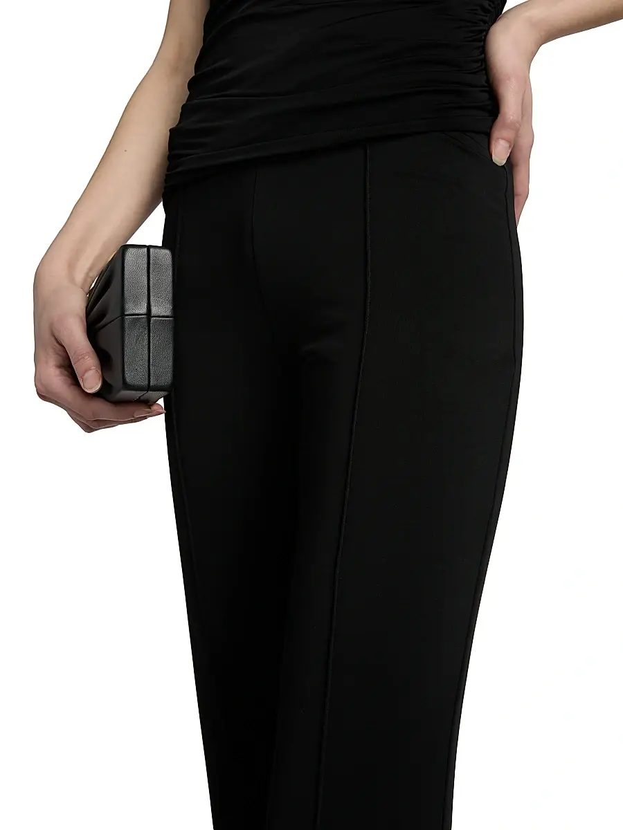 Toccin Women's Gemma Knit Seamed Flared Pants | Thumbnail 6 Toccin Women's Gemma Knit Seamed Flared Pants | Thumbnail 6