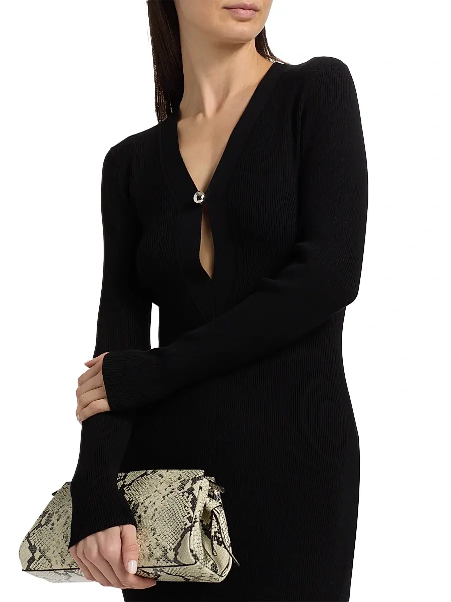 Toccin Women's Zora Knit Keyhole Midi-Dress | Thumbnail 6 Toccin Women's Zora Knit Keyhole Midi-Dress | Thumbnail 6
