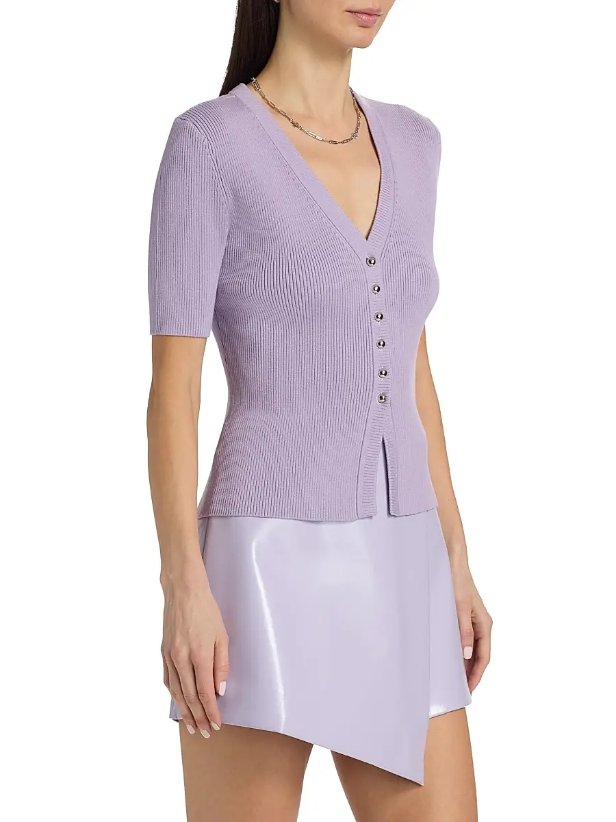 Toccin Women's Charity Rib-Knit Cardigan | Thumbnail 4 Toccin Women's Charity Rib-Knit Cardigan | Thumbnail 4