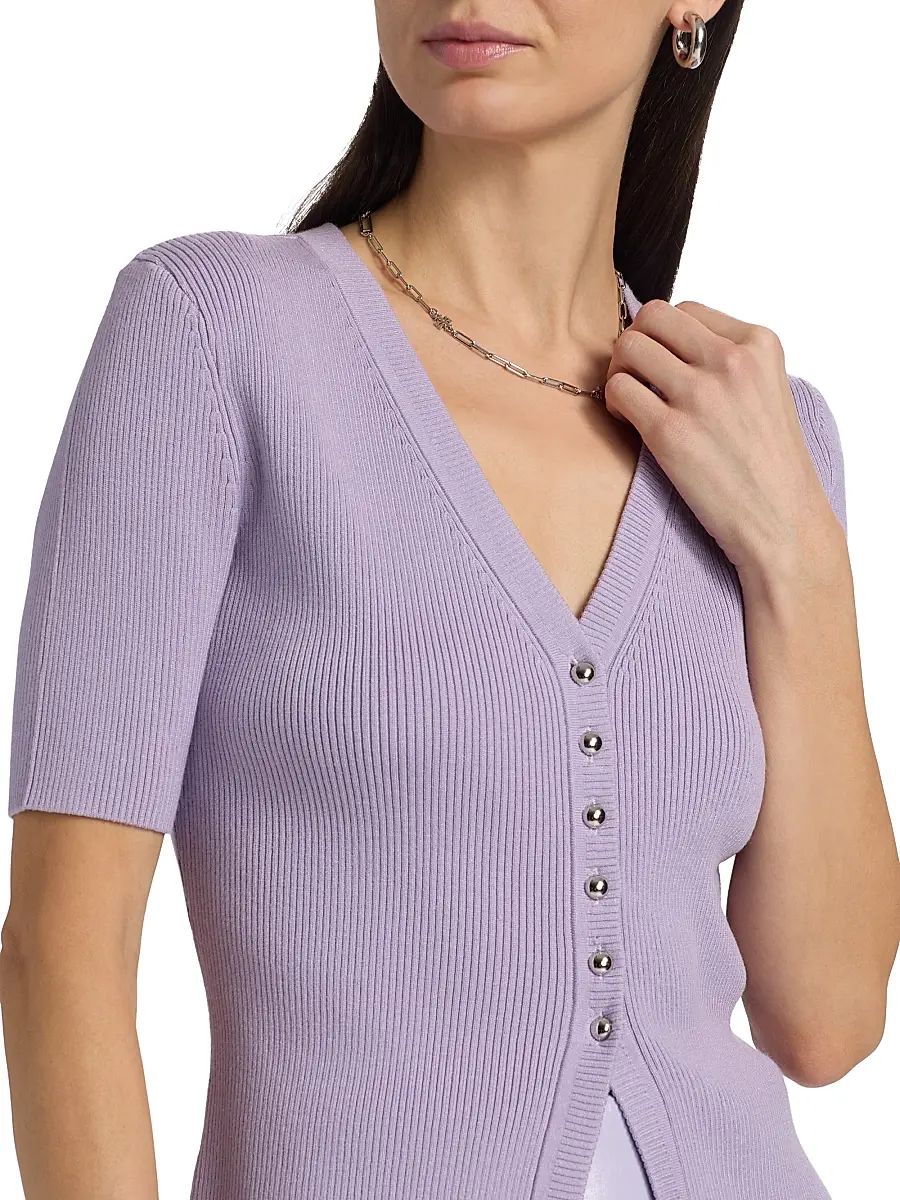 Toccin Women's Charity Rib-Knit Cardigan | Thumbnail 6 Toccin Women's Charity Rib-Knit Cardigan | Thumbnail 6