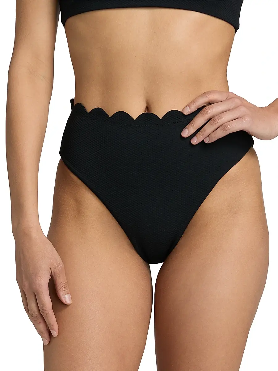 BEACH RIOT Women's Nessa High-Rise Bikini Bottom | Thumbnail 3