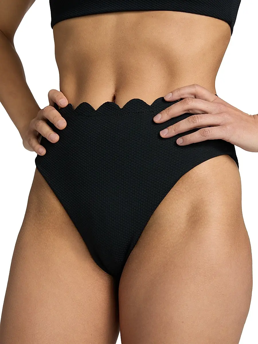 BEACH RIOT Women's Nessa High-Rise Bikini Bottom | Thumbnail 5