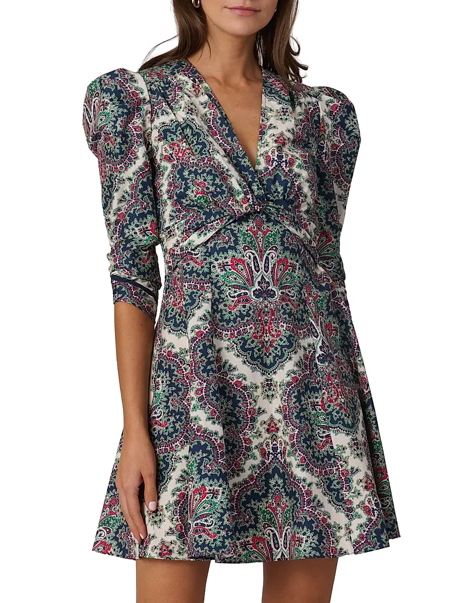 Shoshanna Women's Natalya Floral Minidress | Thumbnail 2