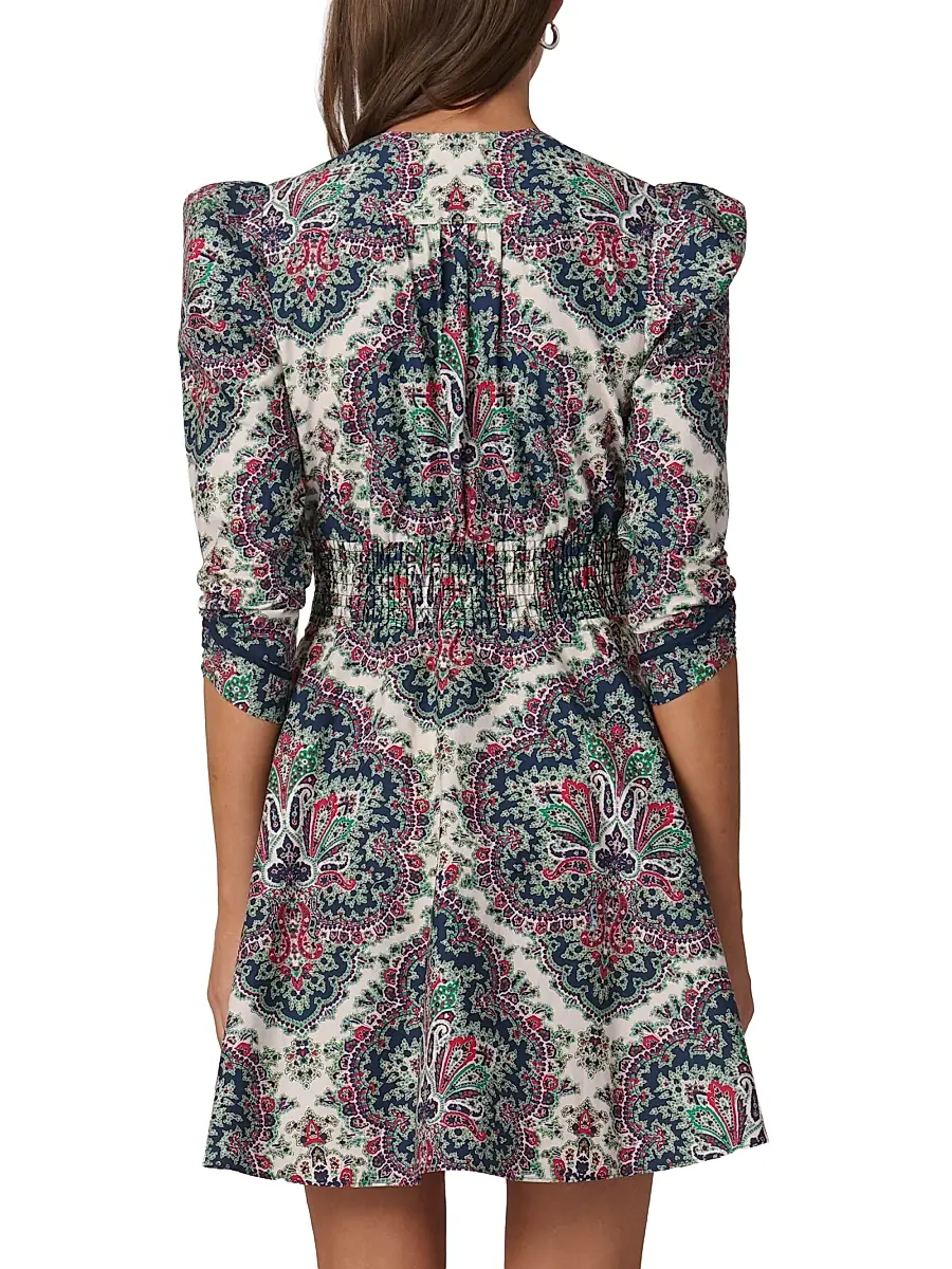 Shoshanna Women's Natalya Floral Minidress | Thumbnail 3