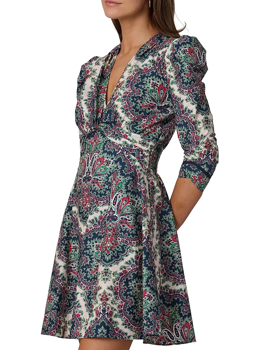 Shoshanna Women's Natalya Floral Minidress | Thumbnail 4