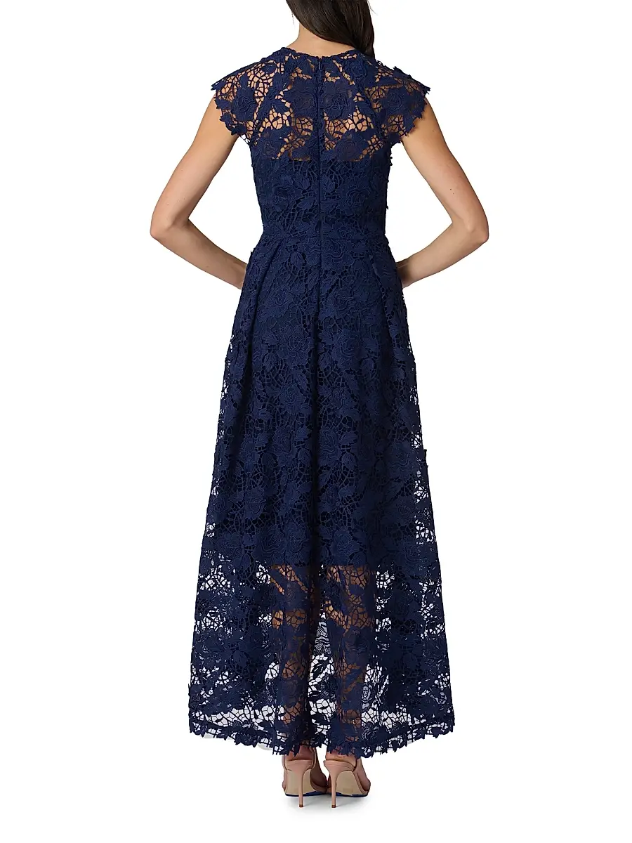Shoshanna Women's Brena Guipure Lace Cocktail Dress | Thumbnail 3