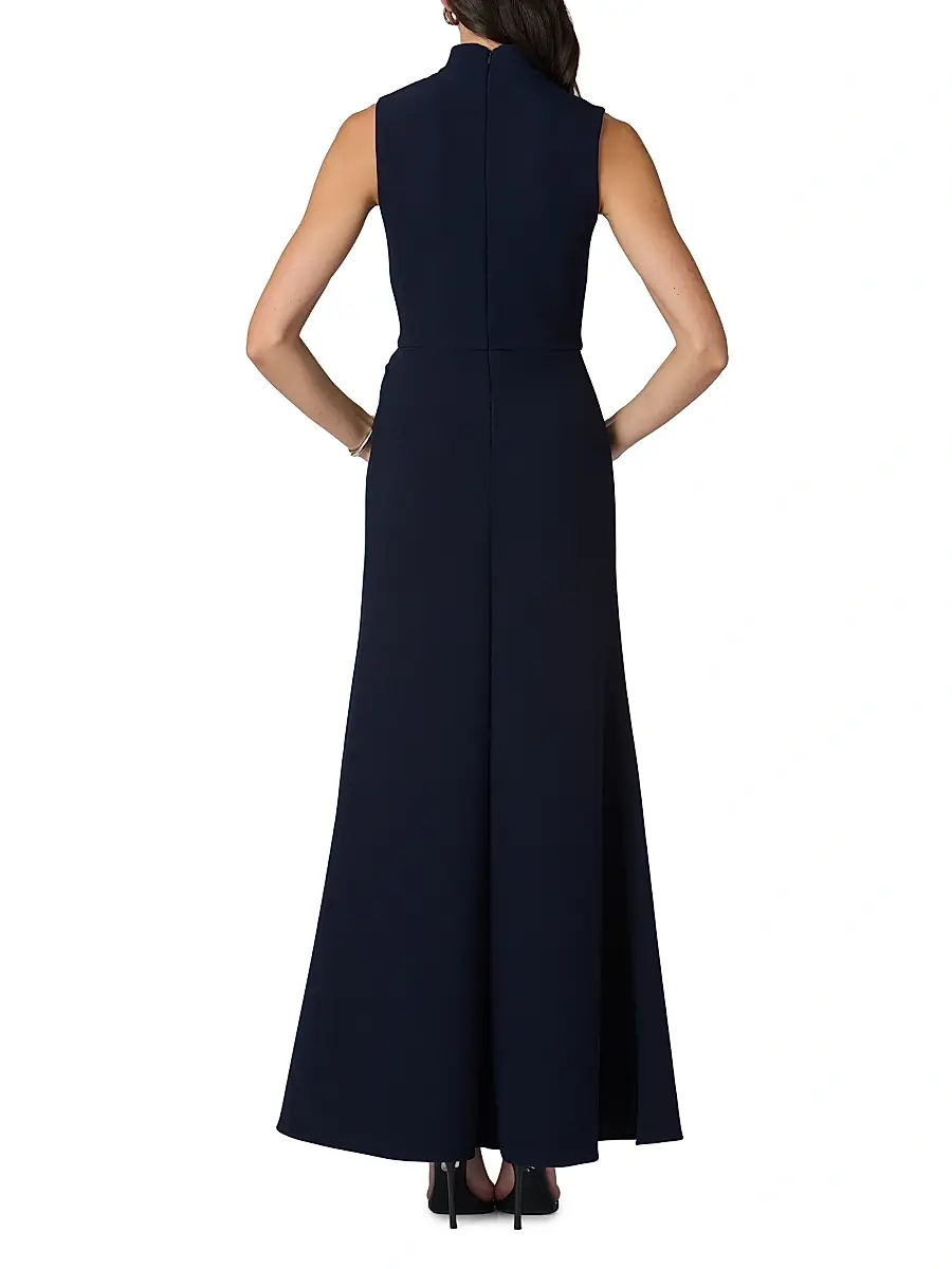 Shoshanna Women's Annelise Crepe Maxi Dress | Thumbnail 3