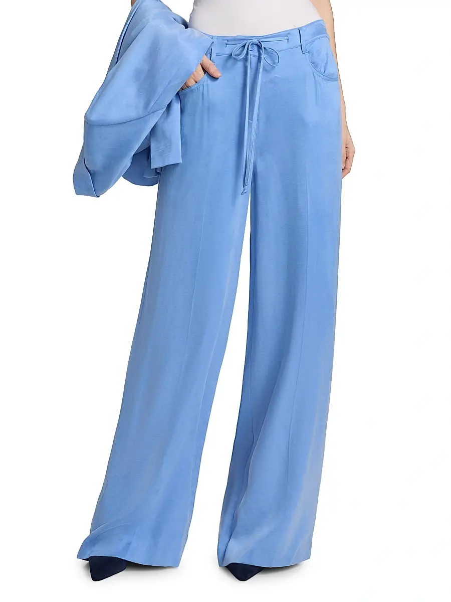 Kobi Halperin Women's Mason Drawstring Wide-Leg Pants | Thumbnail 3 Kobi Halperin Women's Mason Drawstring Wide-Leg Pants | Thumbnail 3