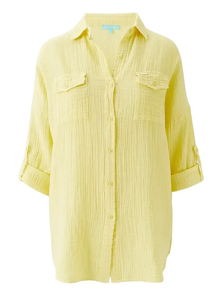 Women's Elena Oversize Muslin Shirt
