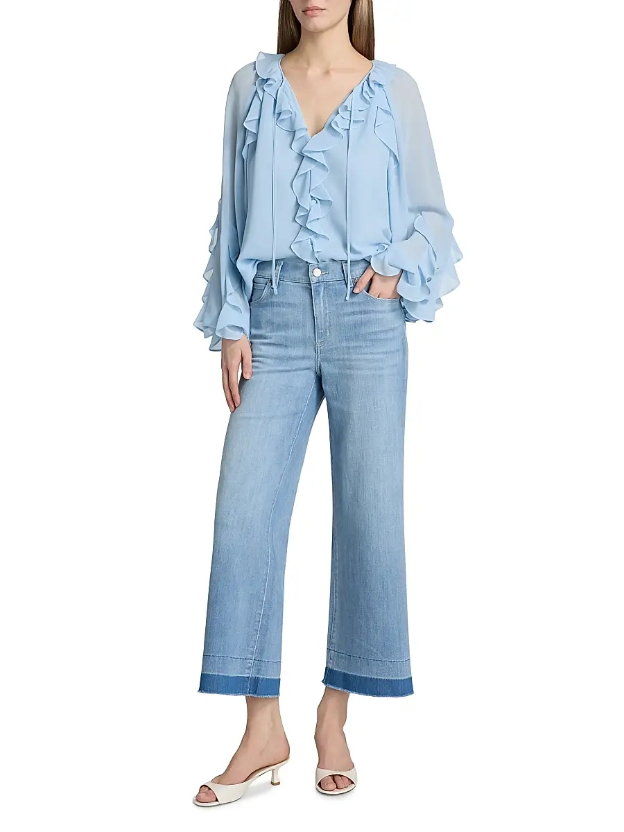Kobi Halperin Women's Rafaella Stretch-Denim High-Rise Crop Jeans | Thumbnail 2 Kobi Halperin Women's Rafaella Stretch-Denim High-Rise Crop Jeans | Thumbnail 2