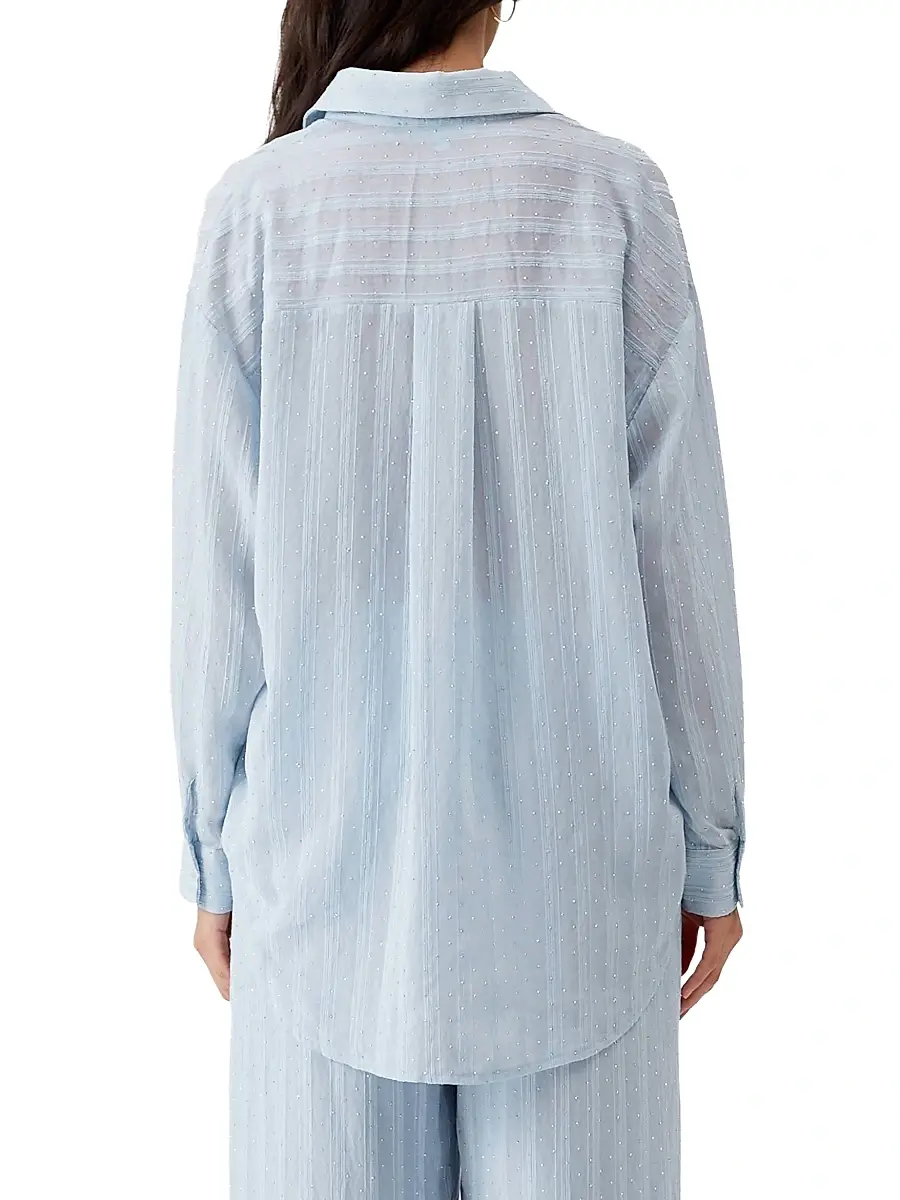 Melissa Odabash Women's Ziggy Oversized Shirt | Thumbnail 4 Melissa Odabash Women's Ziggy Oversized Shirt | Thumbnail 4