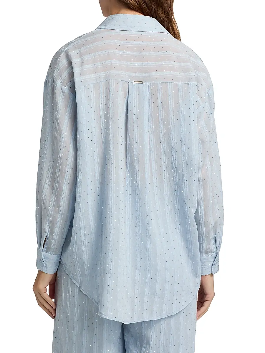 Melissa Odabash Women's Ziggy Oversized Shirt | Thumbnail 5 Melissa Odabash Women's Ziggy Oversized Shirt | Thumbnail 5