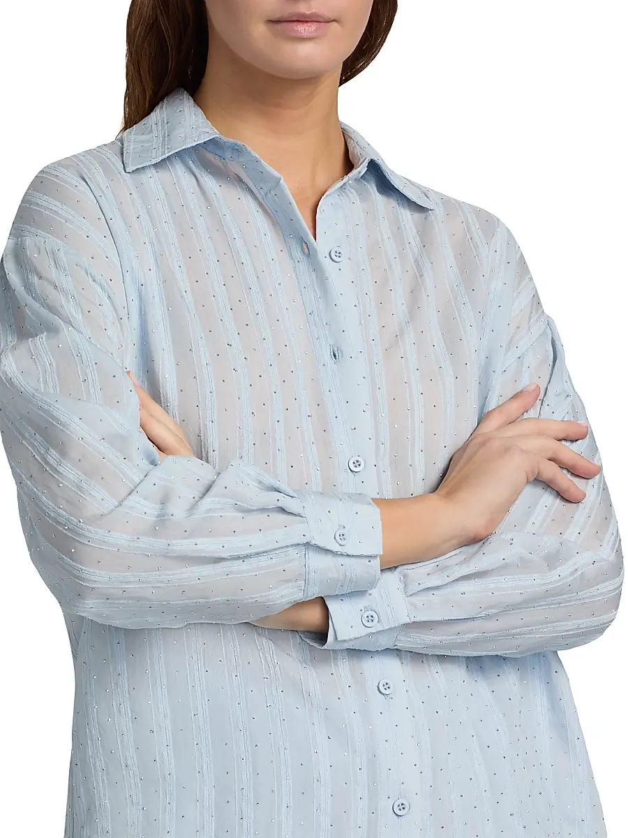 Melissa Odabash Women's Ziggy Oversized Shirt | Thumbnail 6 Melissa Odabash Women's Ziggy Oversized Shirt | Thumbnail 6