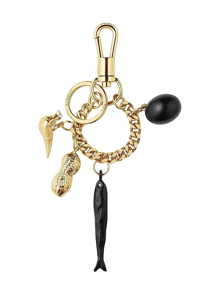 Women's Lucky Charms Key Chain in Metal - Golden Women's Lucky Charms Key Chain in Metal - Golden