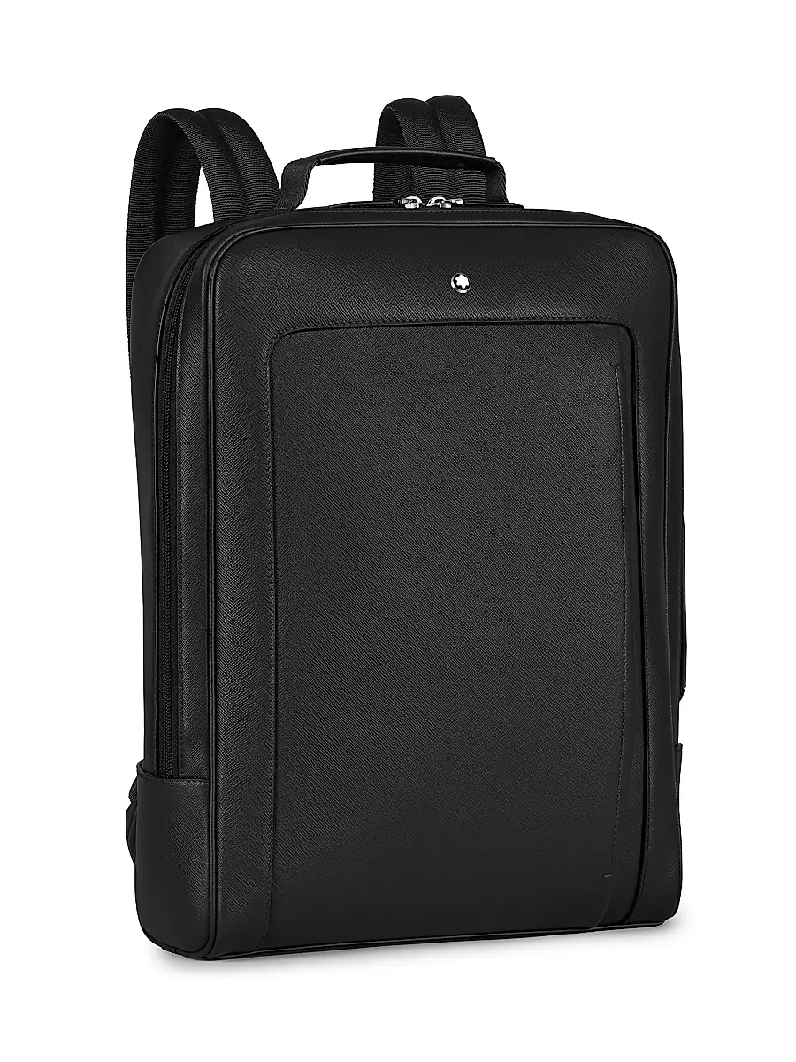 Montblanc Men's Sartorial Leather Backpack | Thumbnail 2
