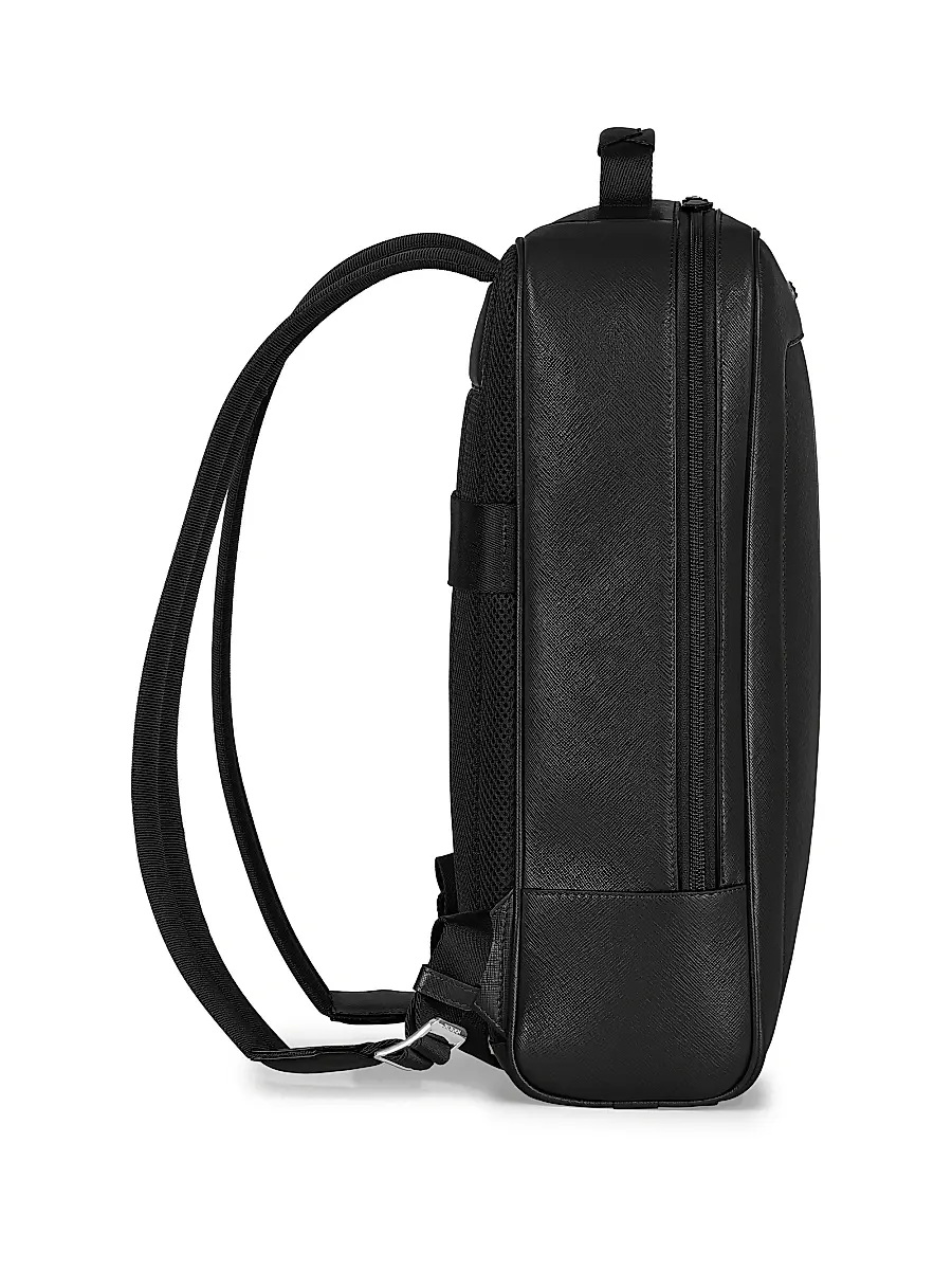 Montblanc Men's Sartorial Leather Backpack | Thumbnail 3