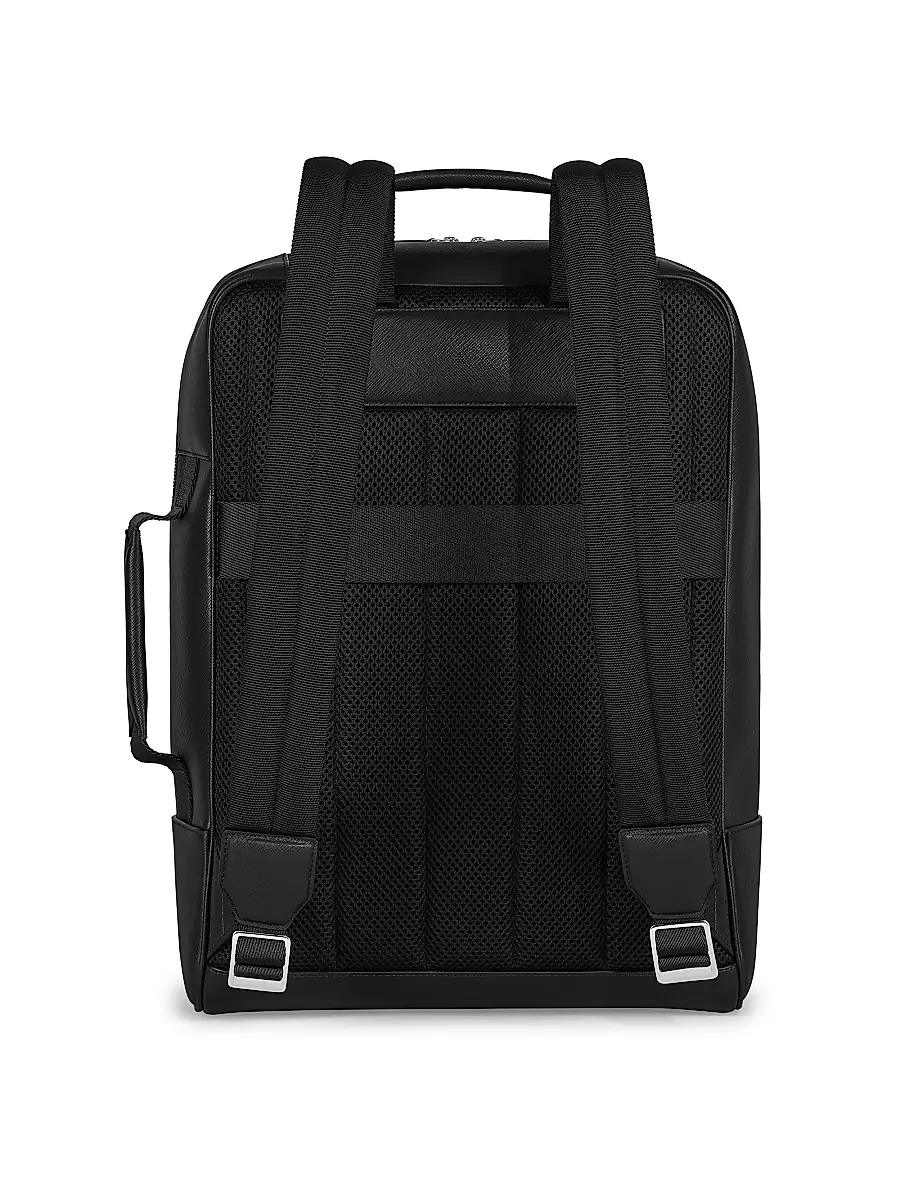 Montblanc Men's Sartorial Leather Backpack | Thumbnail 4