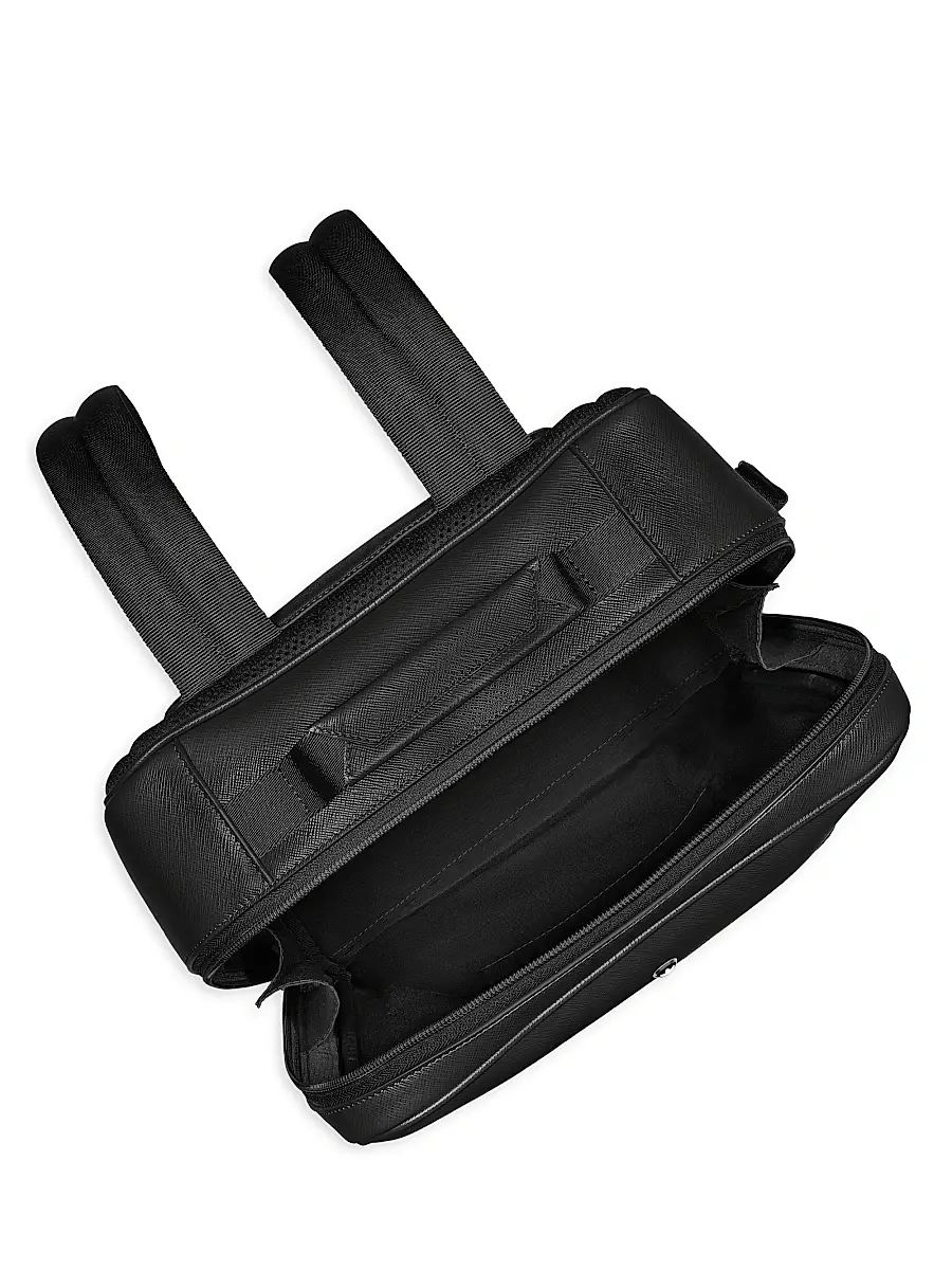 Montblanc Men's Sartorial Leather Backpack | Thumbnail 5