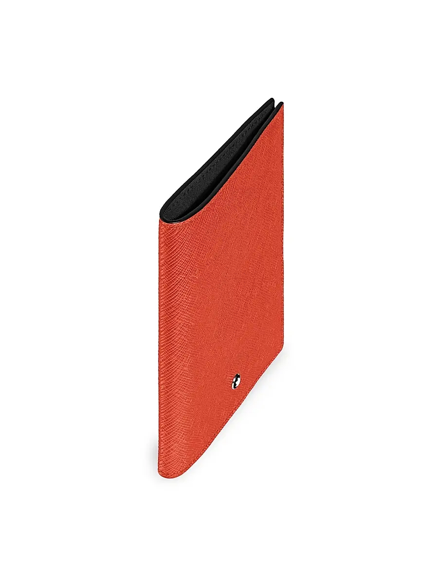 Montblanc Sartorial Leather Passport Holder - Orange | Thumbnail 2 Montblanc Sartorial Leather Passport Holder - Orange | Thumbnail 2