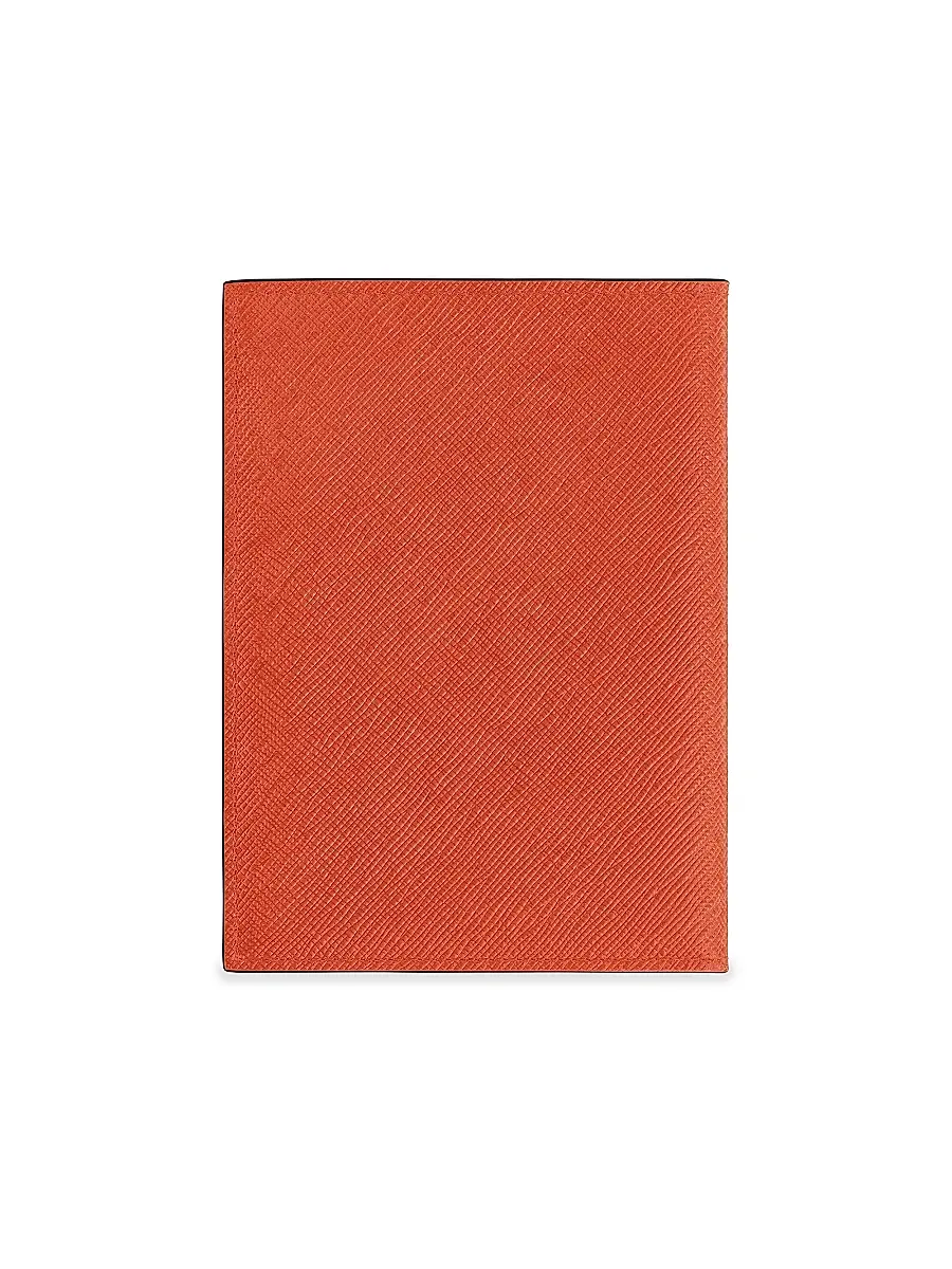 Montblanc Sartorial Leather Passport Holder - Orange | Thumbnail 3 Montblanc Sartorial Leather Passport Holder - Orange | Thumbnail 3