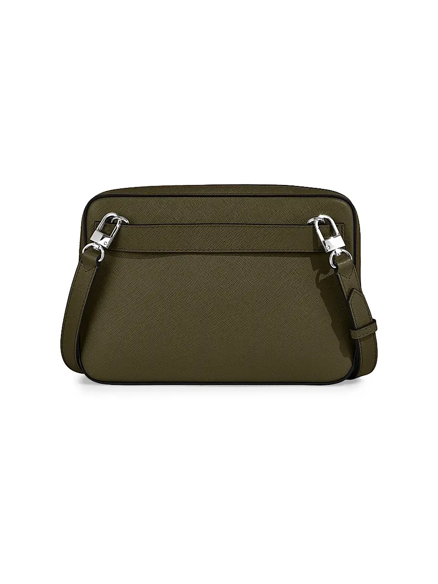 Montblanc Men's Sartorial Leather Small Crossbody Bag | Thumbnail 4 Montblanc Men's Sartorial Leather Small Crossbody Bag | Thumbnail 4