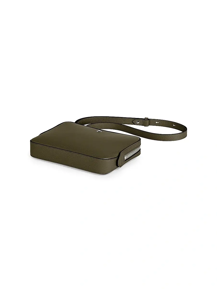 Montblanc Men's Sartorial Leather Small Crossbody Bag | Thumbnail 6 Montblanc Men's Sartorial Leather Small Crossbody Bag | Thumbnail 6