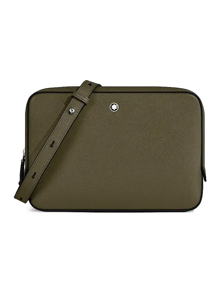 Men's Sartorial Leather Small Crossbody Bag Men's Sartorial Leather Small Crossbody Bag