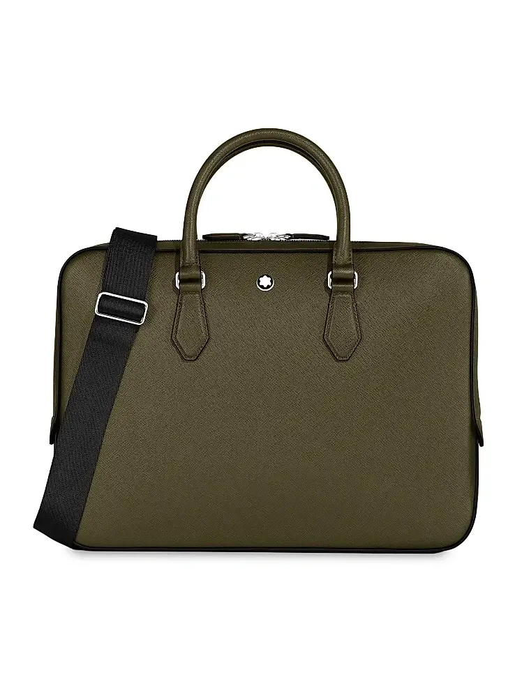 Men's Sartorial Leather Thin Document Case Men's Sartorial Leather Thin Document Case