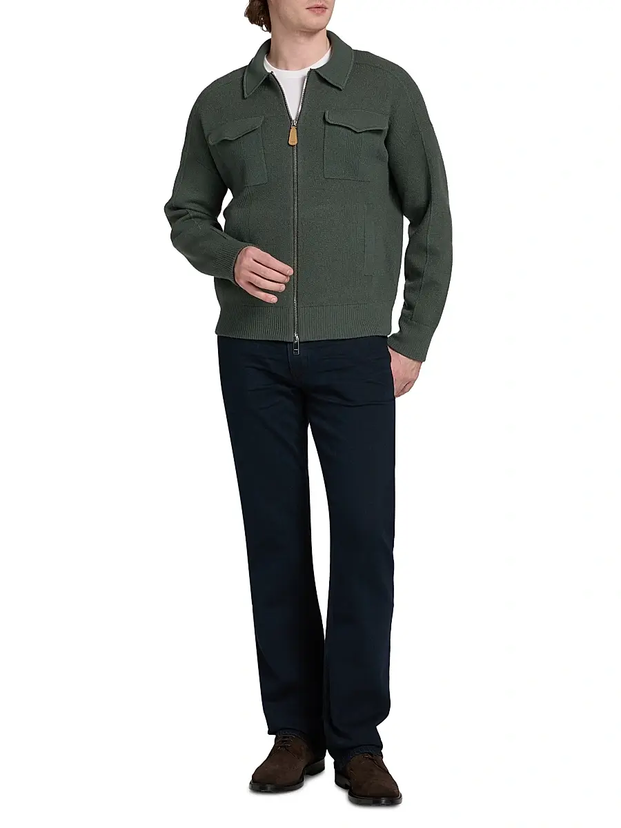 Reiss Men's Calder Felted Wool Jacket | Thumbnail 2