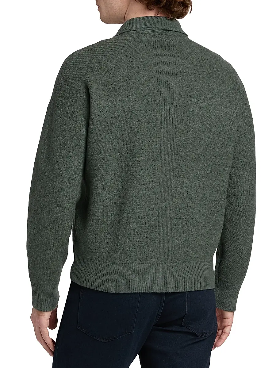 Reiss Men's Calder Felted Wool Jacket | Thumbnail 5