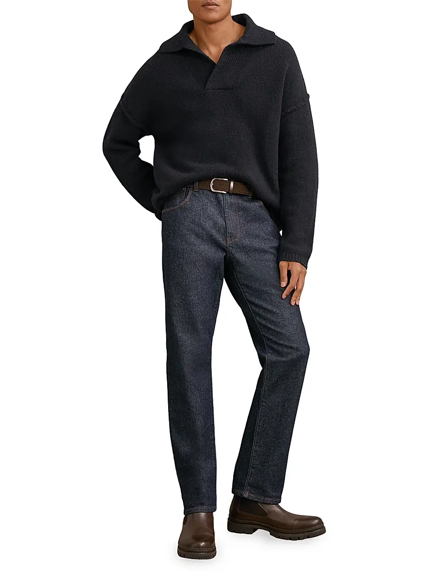 Reiss Men's Vatali Oversized Sweater | Thumbnail 2 Reiss Men's Vatali Oversized Sweater | Thumbnail 2