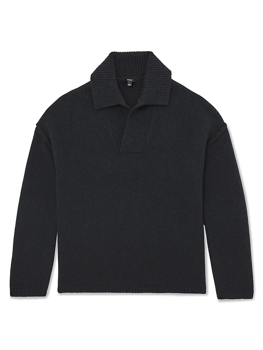 Reiss Men's Vatali Oversized Sweater | Image 1 Reiss Men's Vatali Oversized Sweater | Image 1