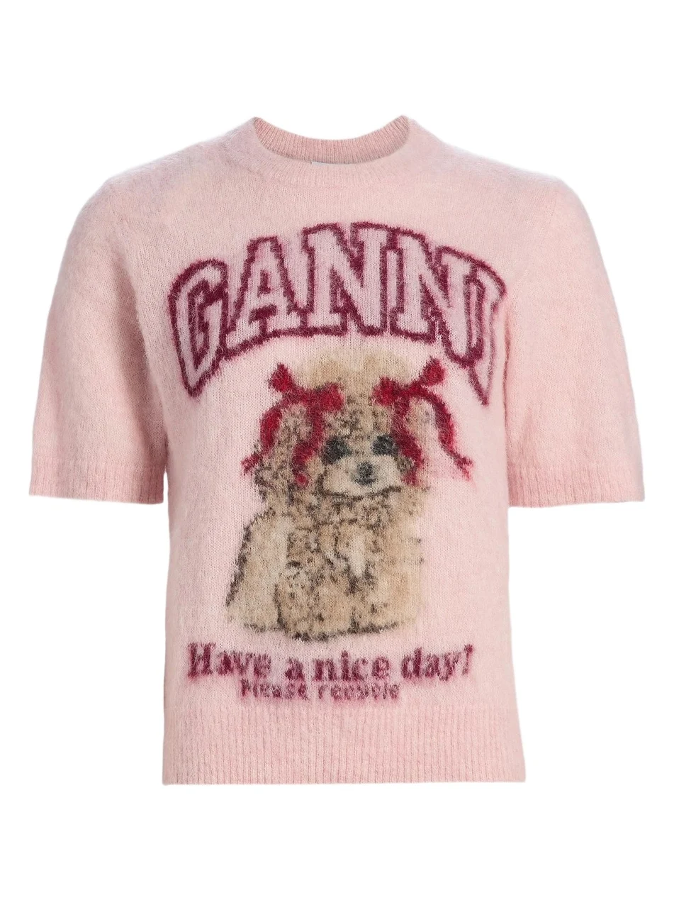 Women's Brushed Alpaca Graphic T-Shirt Women's Brushed Alpaca Graphic T-Shirt