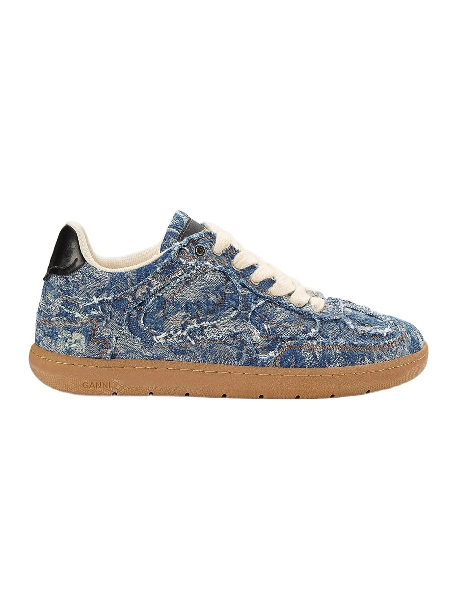 Women's Tapestry Denim Low-Top Sneakers Women's Tapestry Denim Low-Top Sneakers