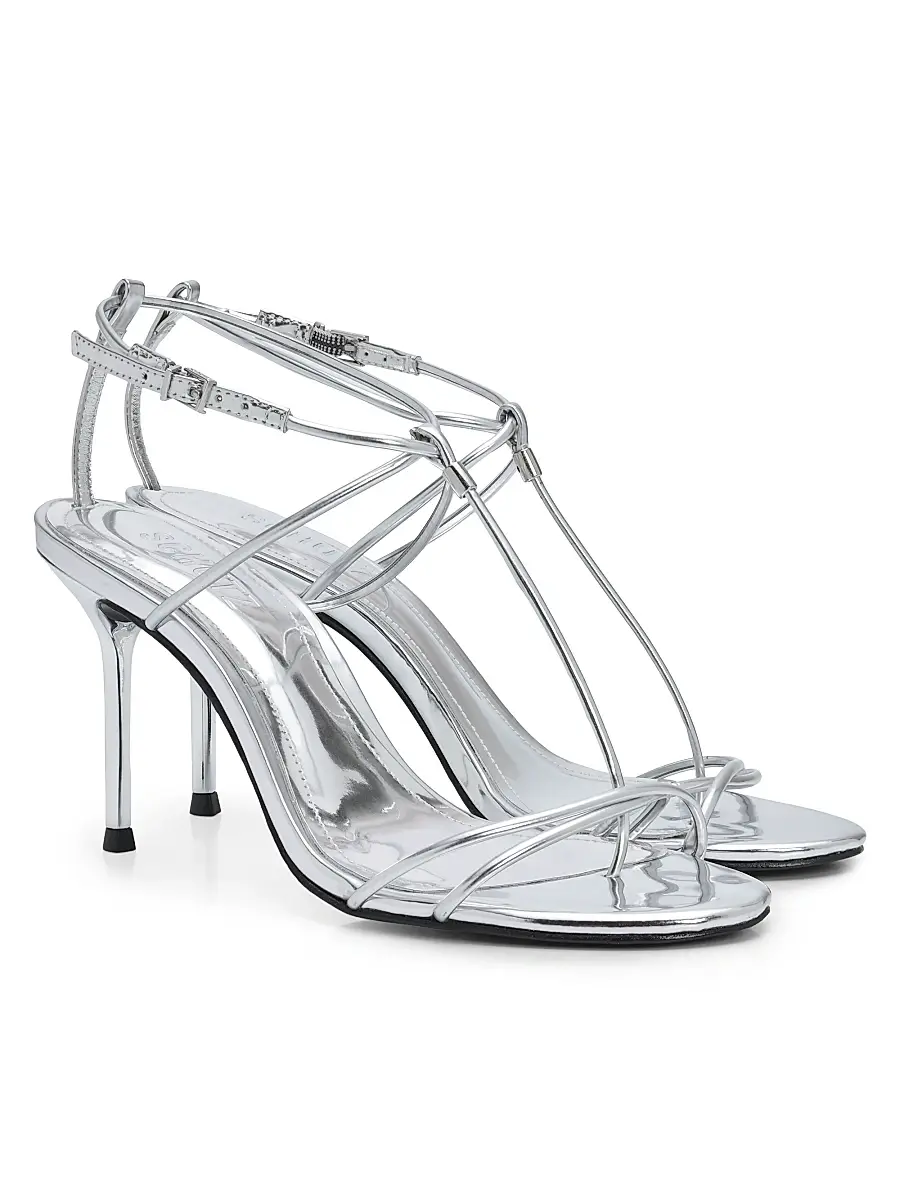 Schutz Women's Jules 90MM Leather Sandals | Thumbnail 2 Schutz Women's Jules 90MM Leather Sandals | Thumbnail 2