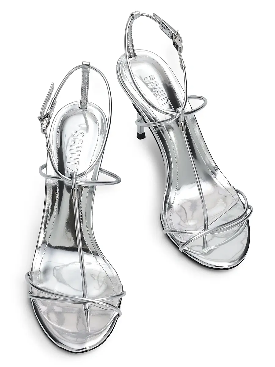 Schutz Women's Jules 90MM Leather Sandals | Thumbnail 4 Schutz Women's Jules 90MM Leather Sandals | Thumbnail 4