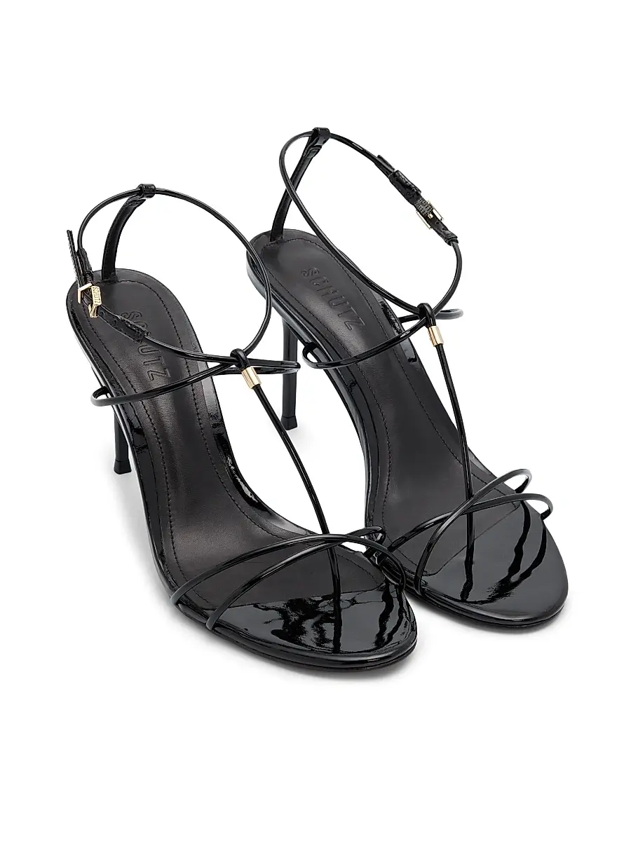 Schutz Women's Jules 90MM Leather Sandals | Thumbnail 2 Schutz Women's Jules 90MM Leather Sandals | Thumbnail 2