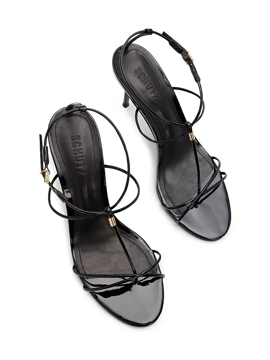 Schutz Women's Jules 90MM Leather Sandals | Thumbnail 4 Schutz Women's Jules 90MM Leather Sandals | Thumbnail 4