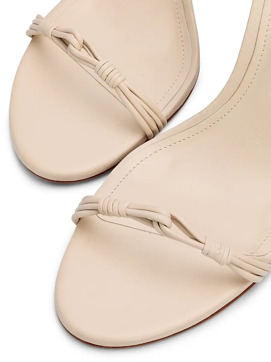 Schutz Women's Nara 100MM Leather Sandals | Thumbnail 6 Schutz Women's Nara 100MM Leather Sandals | Thumbnail 6