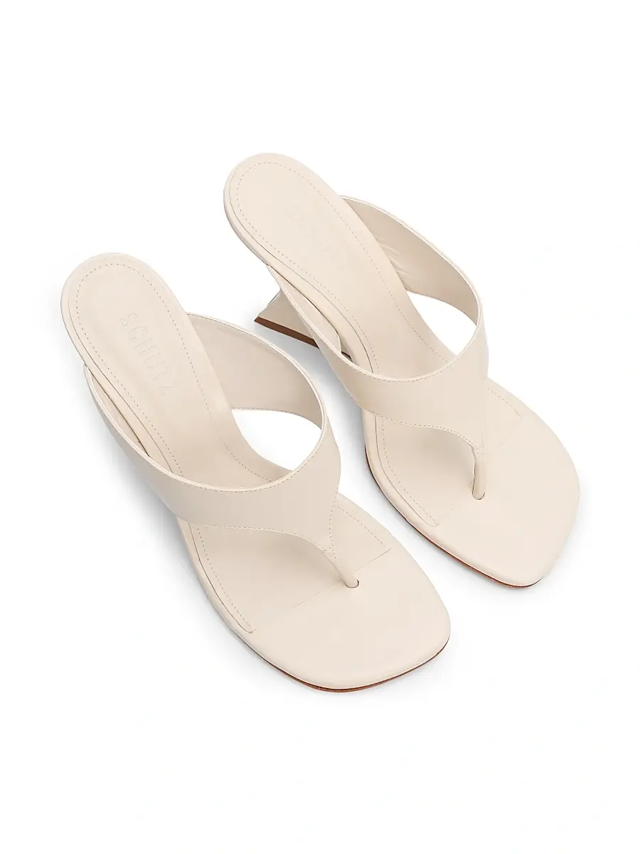 Schutz Women's Maya 90MM Leather Sandals | Thumbnail 2 Schutz Women's Maya 90MM Leather Sandals | Thumbnail 2