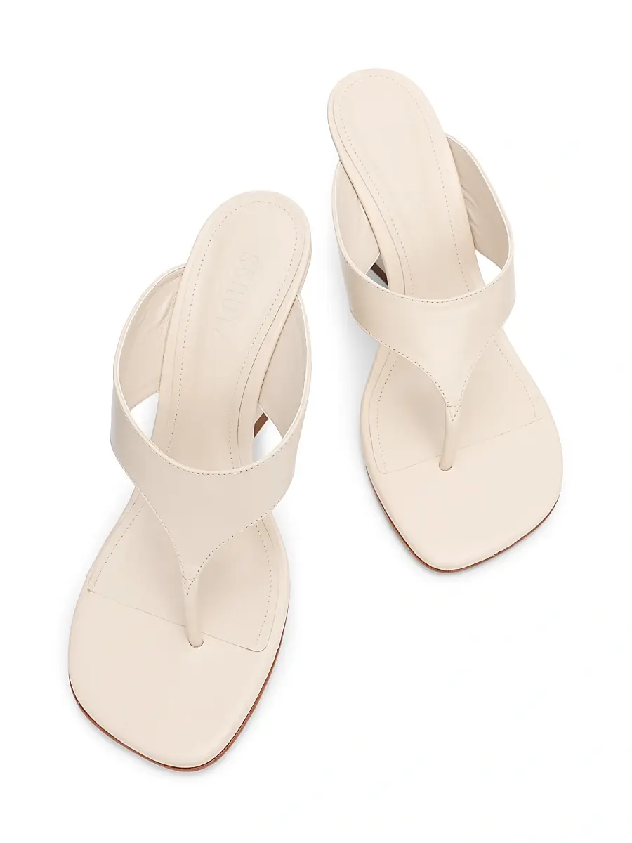 Schutz Women's Maya 90MM Leather Sandals | Thumbnail 4 Schutz Women's Maya 90MM Leather Sandals | Thumbnail 4