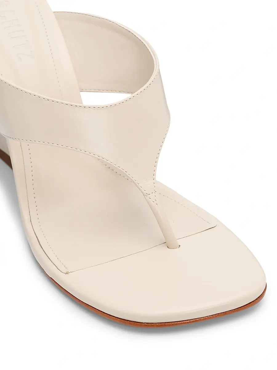 Schutz Women's Maya 90MM Leather Sandals | Thumbnail 6 Schutz Women's Maya 90MM Leather Sandals | Thumbnail 6