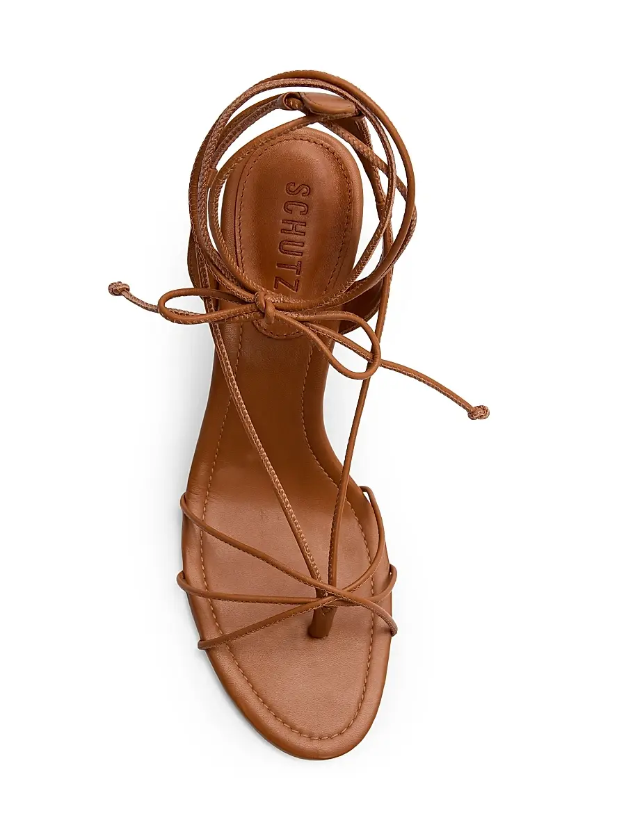 Schutz Women's Demetria 100MM Stiletto Sandals | Thumbnail 4 Schutz Women's Demetria 100MM Stiletto Sandals | Thumbnail 4