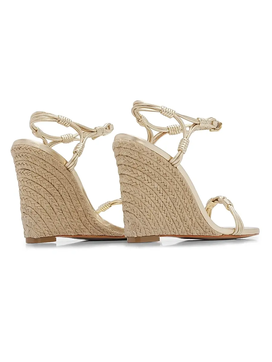 Schutz Women's Nara 100MM Wedge Sandals | Thumbnail 3 Schutz Women's Nara 100MM Wedge Sandals | Thumbnail 3