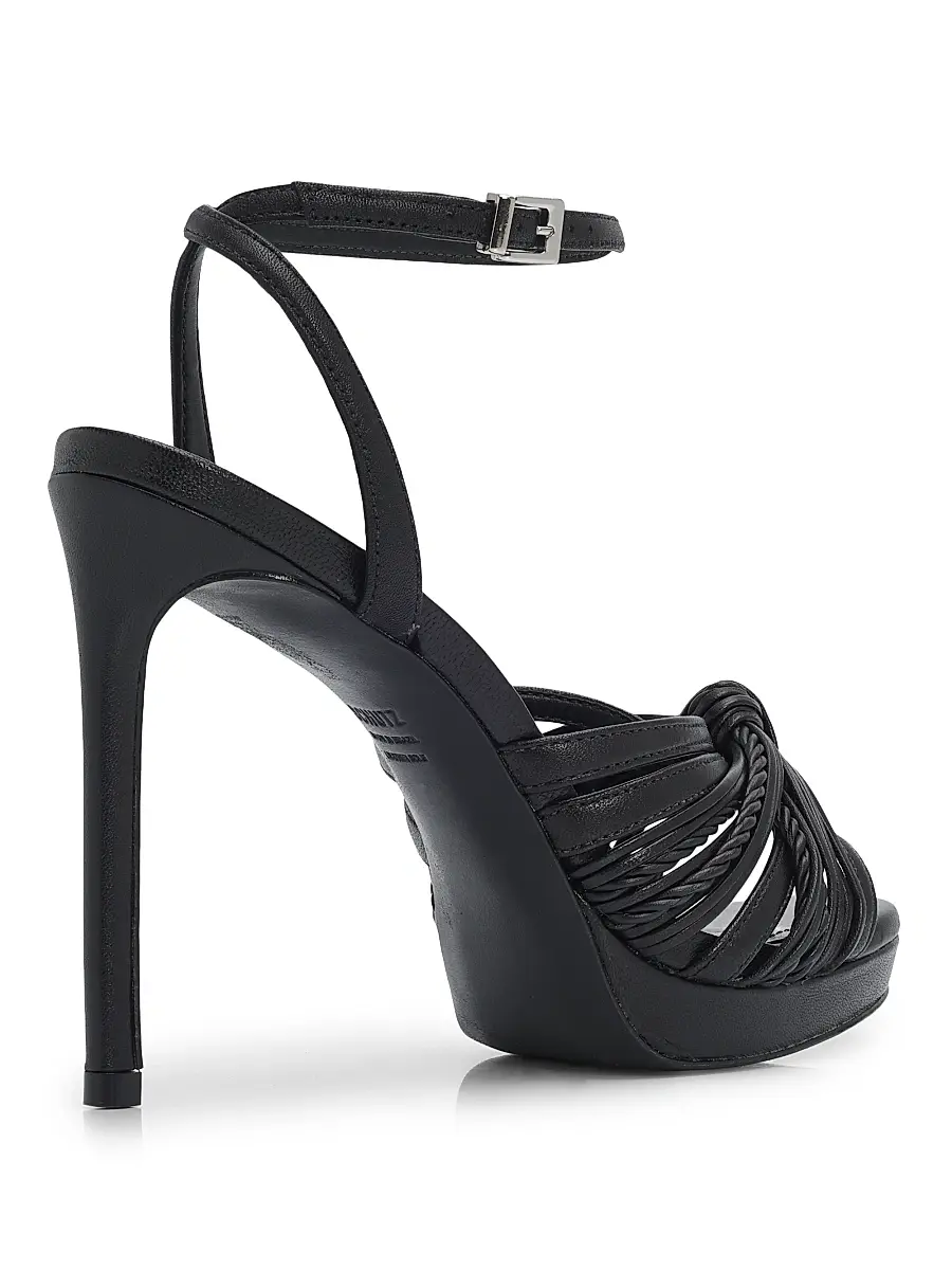 Schutz Women's Gaya 100MM Leather Sandals | Thumbnail 3 Schutz Women's Gaya 100MM Leather Sandals | Thumbnail 3
